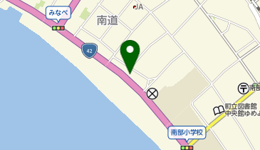 宮本石油(株) 南部SSの地図画像