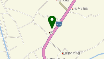 吉本石油店 上南部SSの地図画像