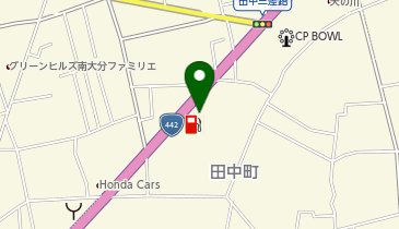 新光石油(株) セルフ南大分SSの地図画像