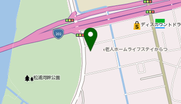 (有)ほりばた 河畔公園SSの地図画像