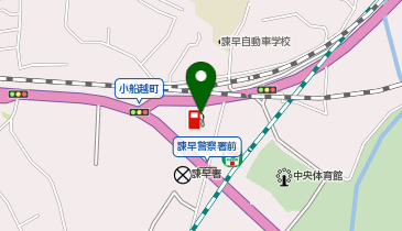 (株)山田石油 小船越SSの地図画像
