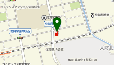 理研石油(株) 大財駅前SSの地図画像