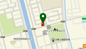 (株)西崎パークSS 西崎パークSSの地図画像