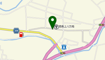 ジェイエイ徳島市燃料サービス(株) 眉山SSの地図画像