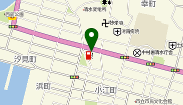 (有)久松石油店 土佐清水SSの地図画像