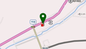 平田石油(株) 平田SSの地図画像
