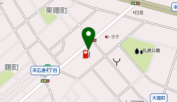 エザキ(株) セルフ大堀店の地図画像