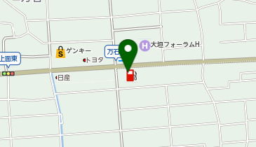 (株)種田石油店 大垣東SSの地図画像