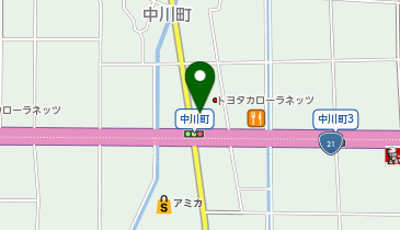 (株)種田石油店 大垣北SSの地図画像