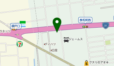 (株)種田石油店 大垣西SSの地図画像