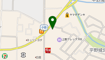 (株)堀川商店 セルフ小田SSの地図画像