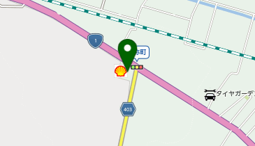 シンフォニア商事(株) 豊橋ルート1SSの地図画像