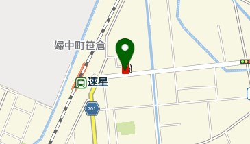 (株)北日商会 速星SSの地図画像