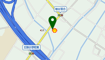 (株)加納石油店 三好福谷SSの地図画像