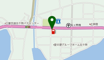 (有)ヒロ石油 五ヶ所SSの地図画像