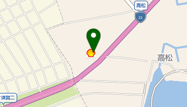 西日本フリート(株) ルート23四日市東SSの地図画像