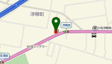 (有)井出商事 エアポート小松SSの地図画像