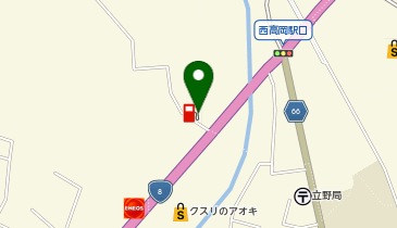 丸福石油産業(株) 高岡立野SSの地図画像