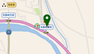 (株)広瀬商店 矢掛SSの地図画像