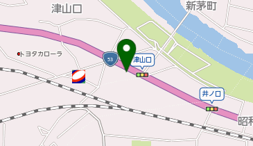 (株)マティクスリテールサービス セルフ津山口SSの地図画像