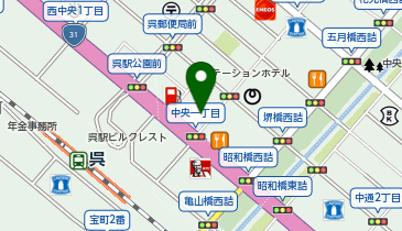 (株)大野石油店 呉SSの地図画像
