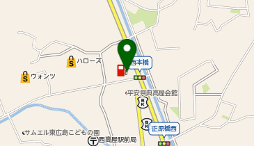 (株)大野石油店 高屋ニュータウンSSの地図画像