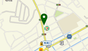 (株)福石 セルフ彦島SSの地図画像