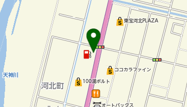 湊屋石油(株) パル河北SSの地図画像