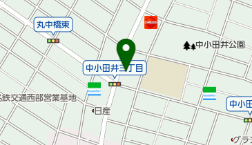 ソフトバンク小田井の地図画像