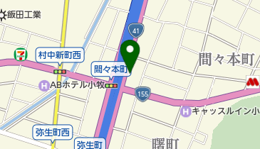 ソフトバンク小牧の地図画像