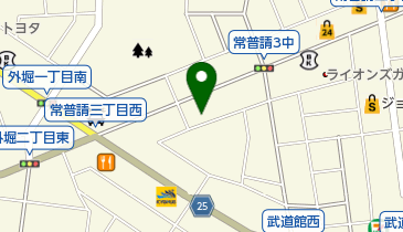 ソフトバンク小牧郷中の地図画像