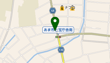 ソフトバンク七宝の地図画像