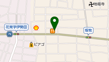 ソフトバンク甚目寺の地図画像