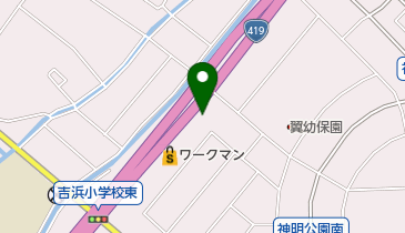 ソフトバンク高浜の地図画像