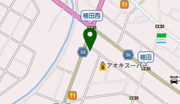 ソフトバンク天白の地図画像