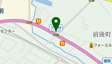 ソフトバンク豊明前後の地図画像