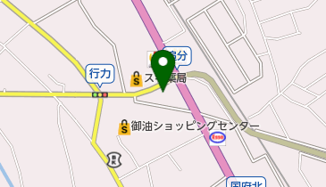 ソフトバンク豊川西の地図画像