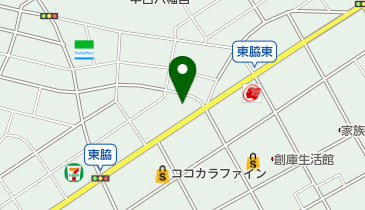 ソフトバンク豊橋西の地図画像