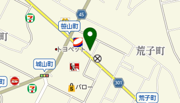 ソフトバンク碧南の地図画像