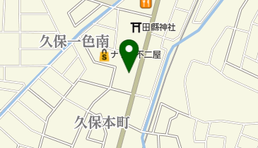 ソフトバンク小牧田県の地図画像