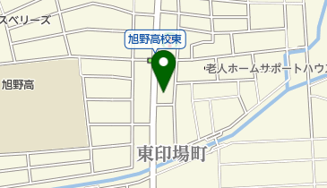 ソフトバンク尾張旭印場の地図画像