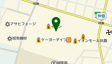ソフトバンクイオンモール扶桑の地図画像