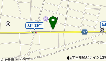 ソフトバンク美濃加茂の地図画像