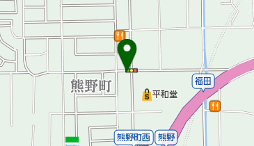 ソフトバンク大垣西の地図画像