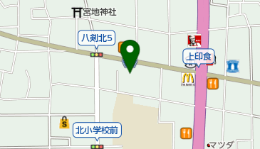 ソフトバンク岐南の地図画像