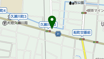 ソフトバンク久瀬川の地図画像
