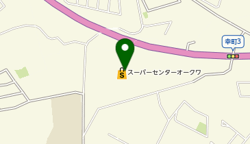 ソフトバンクオークワ多治見の地図画像