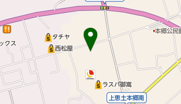 ソフトバンクラスパ御嵩の地図画像