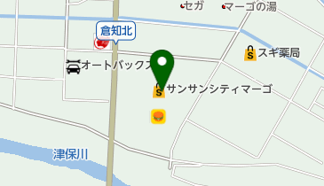 ソフトバンク関マーゴの地図画像