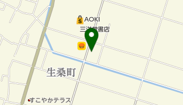 ソフトバンク四日市生桑の地図画像